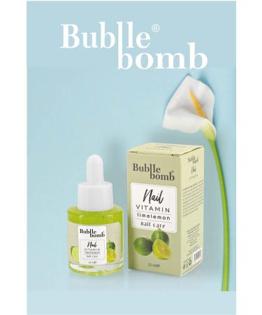 BUBBLEBOMB Nail Care Oil 20ml Limelemon Lime Scented - Buy Online on GoSupps.com