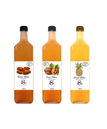S heylaana Natural Date Walnut and Pineapple Vinegar 1000 Ml