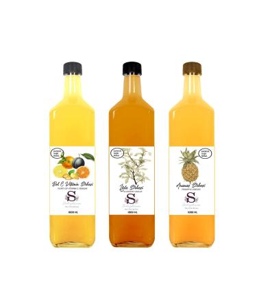S heylaana Natural Oleaster Rich Vitamin C and Pineapple Vinegar 1000 ml