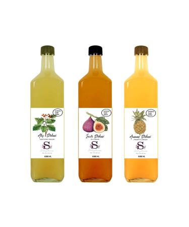 S heylaana Natural Fig Hawthorn and Pineapple Vinegar 1000 ml