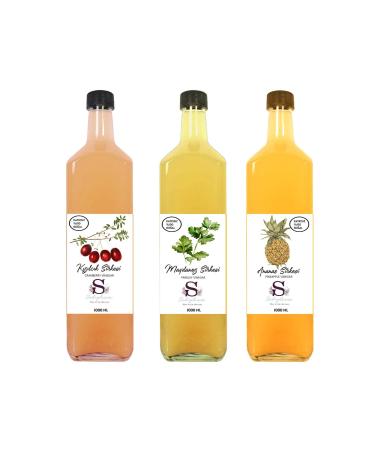 S heylaana Natural Cranberry Parsley and Pineapple Vinegar 1000 Ml