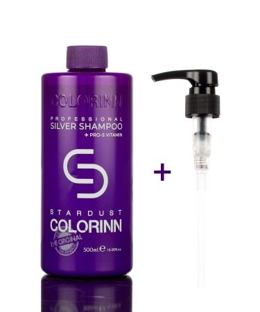 Colorinn Premium Series Pro Silver Anti-Orange Purple Shampoo 500 ml