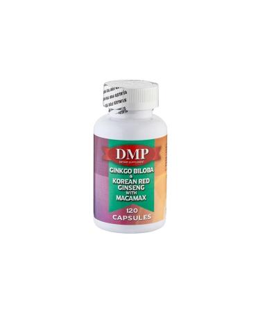 DMP Ginkgo Biloba Red Korean Ginseng Lepidium 120 Capsules
