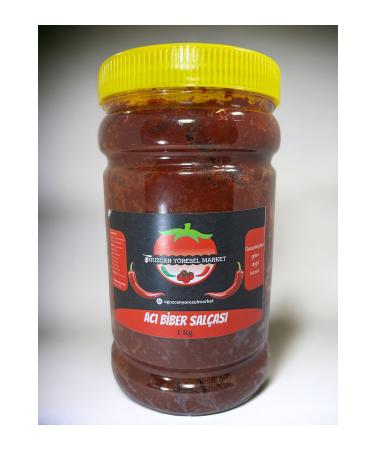 O uzcan Local Homemade Hot Pepper Paste 1 Kg.