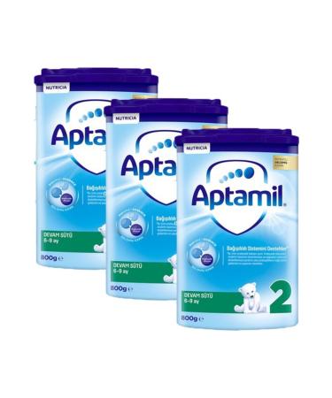 Aptamil 2 Smart Box Follow-On Milk 800 gr X 3 Pieces