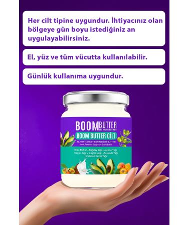 BOOM BUTTER 7 Oil Anti-Dryness Repairing Skin Care Oil 190 ml - Buy Online on GoSupps.com