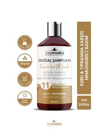 Ye ilmarka Natural Shampoo for Dry and Fine Hair 400ml