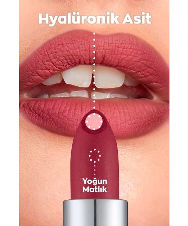 Avon Hydramatic Matte Lipstick Rosy 2 Pack + Lovider Pocket Mirror Gift - Buy Online on GoSupps.com