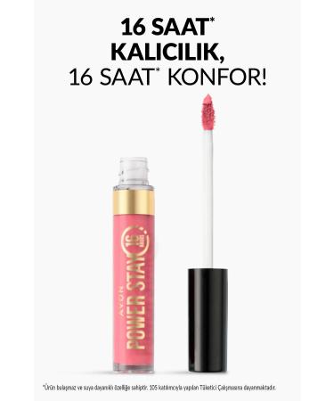 Avon Power Stay Liquid Matte Lipstick - Persistent Pink 2 Pack + Lovider Pocket Mirror Gift - Buy Online on GoSupps.com