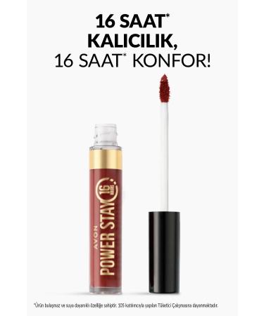 Avon Power Stay Liquid Matte Lipstick - Spicy Brown 2 Pack + Lovider Pocket Mirror Gift - Buy Online on GoSupps.com