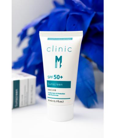 Clinic M High Protection and Moisturizing Effective Sunscreen Cream SPF 50 - Buy Online on GoSupps.com