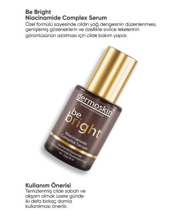 Dermoskin Be Bright Serum for Minimizing the Appearance of Pores and Especially Acne Spots 30 ml - Buy Online on GoSupps.com