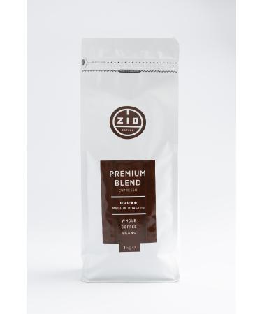 zio coffee premium blend coffee beans 1 kg