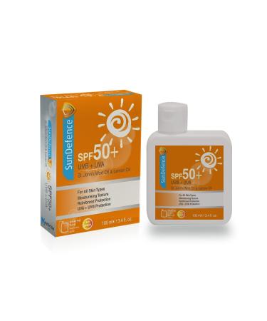 SunDefence Sun Defense Adult + Child Spf50+ Sun Cream 100 Ml Set of 2 - Buy Online on GoSupps.com