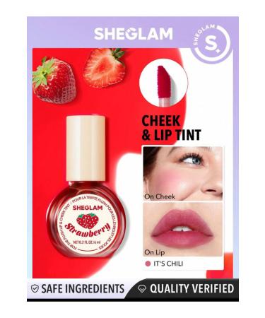 SHEGLAM Lip & Cheek Tint-It's Chili - Buy Online on GoSupps.com
