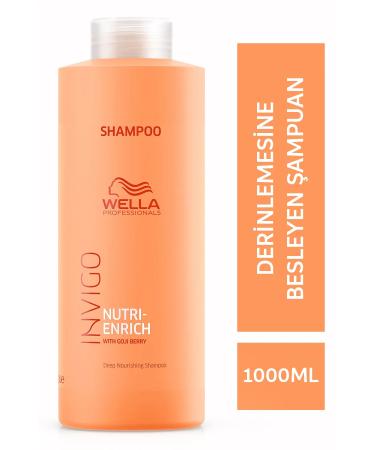 Wella Professionals Invigo Nutri-enrich Deep Nourishing Shampoo for Dry and Damaged Hair1LSED4