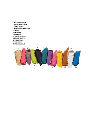 Mac Connect In Color 12-Piece Eyeshadow Palette - Hi-fi Color 12.2 G - Buy Online on GoSupps.com