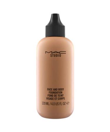 Mac Waterproof Natural Satin Finish Foundation - Studio Face And Body Foundation C6 - 120ml