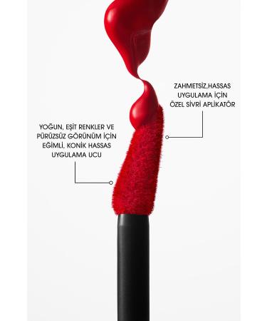 Mac Locked Kiss Ink 24 Hour Waterproof Liquid Matte Lipstick - Emphatic 4 ml - Buy Online on GoSupps.com