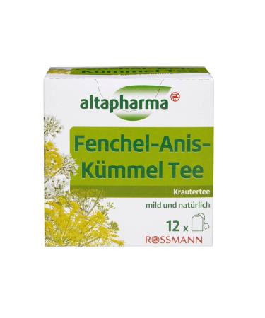 Altapharma Herbal Tea 12-pack Fennel Anise Cumin 24 gr