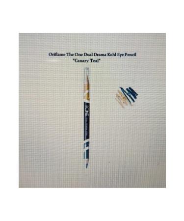 Oriflame The ONE Dual Drama Kohl Eye Pencil - 33254 canary teal - Buy Online on GoSupps.com