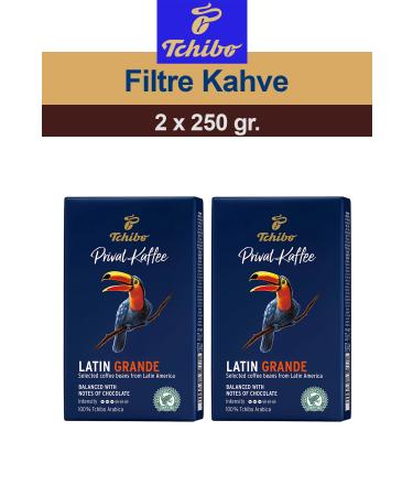 Tchibo Privat Kaffee Latin Grande Ground Filter Coffee 2x250 gr.