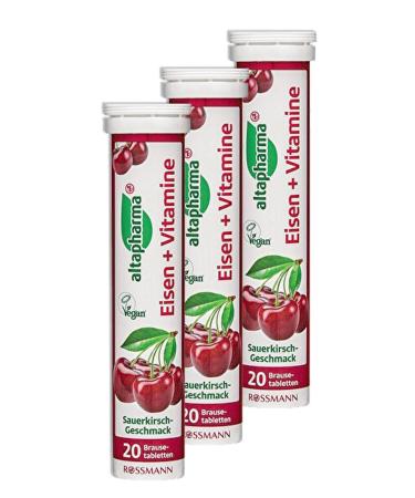 Altapharma Iron and Vitamin Supplementary Food 20 Pieces (3 Pieces)