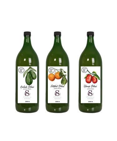 S heylaana Natural Avocado Orange and Jujube Vinegar 2000 Ml