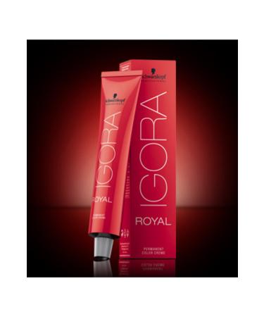 Igora Schwarzkopf Royal Hair Dye 1-1 Blue Black 60 ml Mini Oxidant 20 Volum