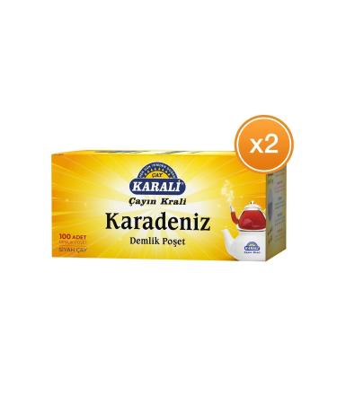 Karali Tea Karali Black Sea Teapot Tea Bag 100 x 2 pieces - Buy Online on GoSupps.com