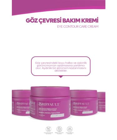 BR FFAULT Eye Contour Care Cream (caffeine Vitamin E Collagen Niacinamide Hyaluronic Acid) - Buy Online on GoSupps.com