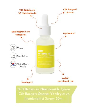 FRANKLY Skin Barrier Repairing Renewing and Moisturizing Serum with Betaine and Niacinamide 30ml