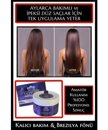 VALENTINES PROFESSIONAL Botox Keratin Care Brazilian Blow Dry Monthly Lasting Care and Smooth Straight Hair