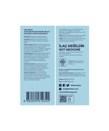 TheLifeCo Alkalized Ph Water Drops 30 ml (ALKALINE WATER) - Buy Online on GoSupps.com