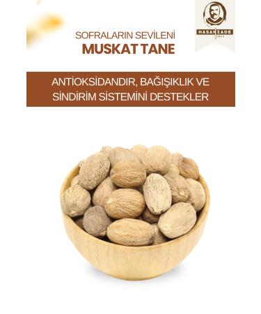Hasanzade Nutmeg Grain 1 KG