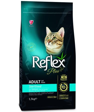 Reflex Plus Sterilized Salmon Cat Food 1.5kg
