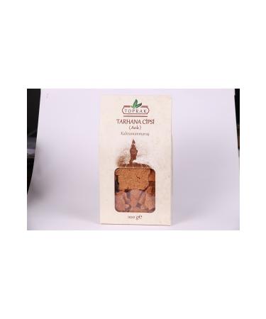 Toprak Natural Tarhana Chips Hot 200 G - Tarhana for Snacks - Kahramanmara Tarhana - Buy Online on GoSupps.com