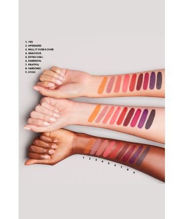 Mac Locked Kiss Ink 24 Hour Waterproof Liquid Matte Lipstick - Emphatic 4 ml - Buy Online on GoSupps.com