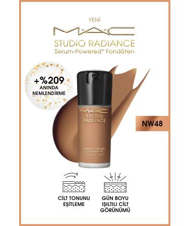 Mac Studio Radiance Serum-powered Luminous Finish Skincare Foundation - Nw48 - 30ml