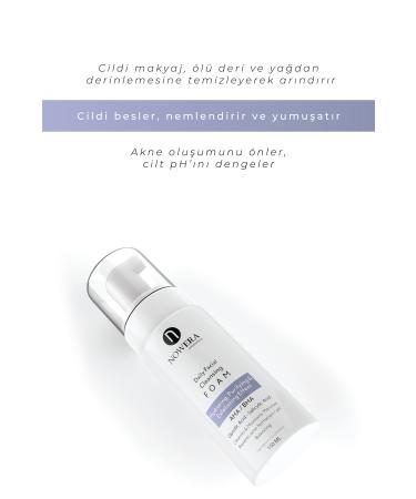 N Nowera Cosmetics Makeup and Facial Cleansing Foam Pimples Acne Anti-Blackhead Face Cleanser Salicylic Acid - Buy Online on GoSupps.com