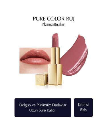 Estee Lauder Pure Color Creme Lipstick Creamy Satin Finish 822 Make You Blush Creamy Lipstick 3.5 gr GK RN593