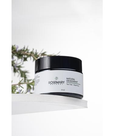 Rosemary Natural Natural Deodorant 50 ml Tea Tree & Rosemary Natural Cream Deo