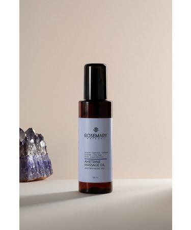 Rosemary Natural Ametrine Massage Oil 150 ml