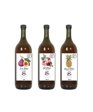S heylaana Natural Pineapple Fig and Rose Vinegar 1500 ml