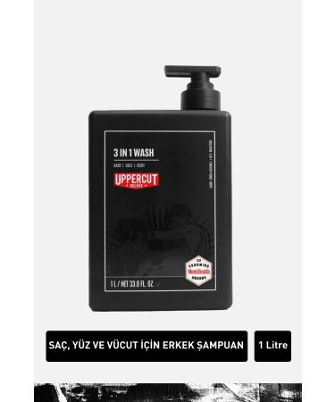 Uppercut Deluxe 3 in 1 Wash 1L - 3 in 1 Shampoo
