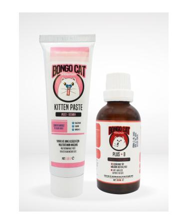 BONGO CAT Cat Immunity Set of 2 (Plus +b For Cats + Kitten Malt Past)