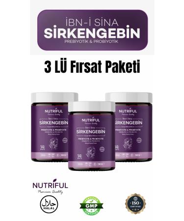 Nutriful Ibn Sina Sirkengebin Paste 3-Piece Opportunity Pack Nutri12