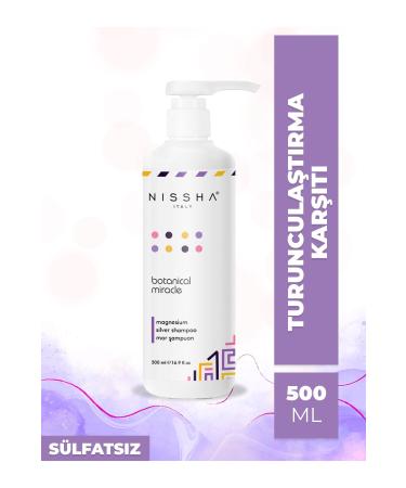 Nissha Silver Shampoo & Color Equalizer Anti-Orange Shampoo 500ml