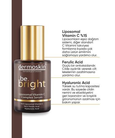 Dermoskin Be Bright Skin Tightening and Wrinkle Reduction Care Serum 30 ml - Buy Online on GoSupps.com