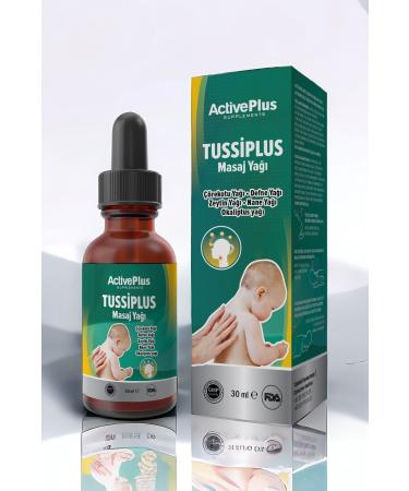 ActiveBee Supplements Tussiplus Massage Oil & For Babies - Children & 30ml (600 DROPS) - Buy Online on GoSupps.com